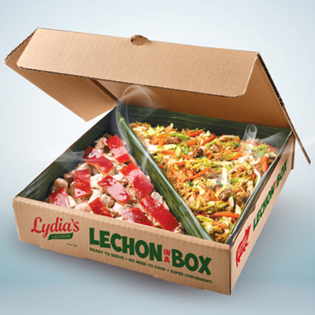 Lechon in a Box with Pancit